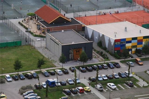 sportschool van bovenaf